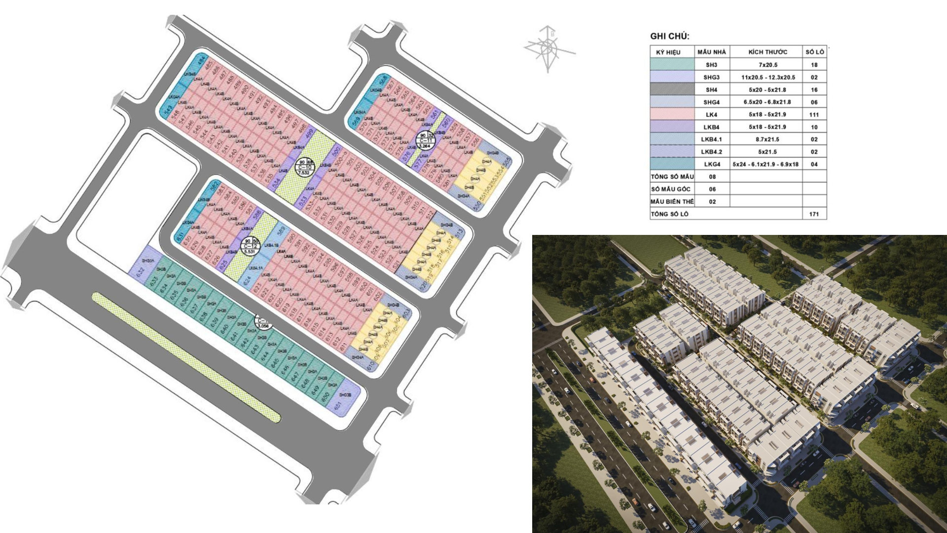 Futa Royal Park (Phương Trang C5B) 3 Mat bang phan lo chi tiet Shophouse Futa Royal Park Da Nang
